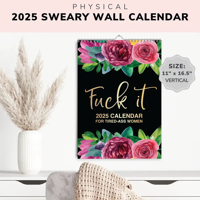 2025 New Calendar for Exhausted Women